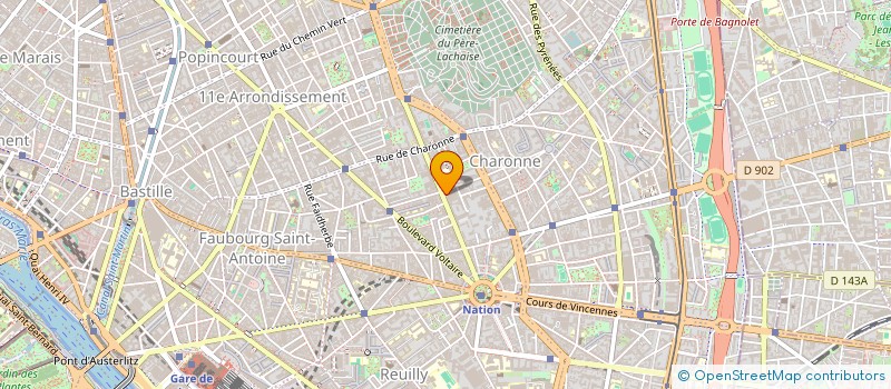 localisation de l'entreprise MONSIEUR SEBASTIEN BASSALER  PARIS