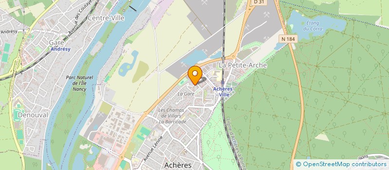 localisation de l'entreprise MONSIEUR SEBASTIEN BASSINET à ACHERES