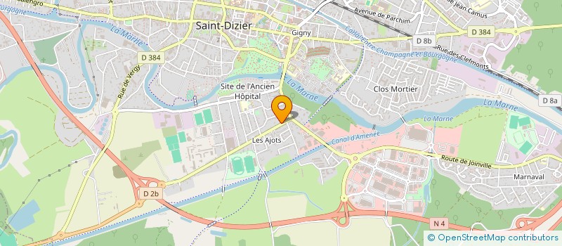 localisation de l'entreprise MONSIEUR SEBASTIEN BASSORA à SAINT-DIZIER