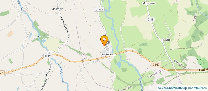 localisation de l'entreprise MONSIEUR SEBASTIEN BASTARD à SARZAY