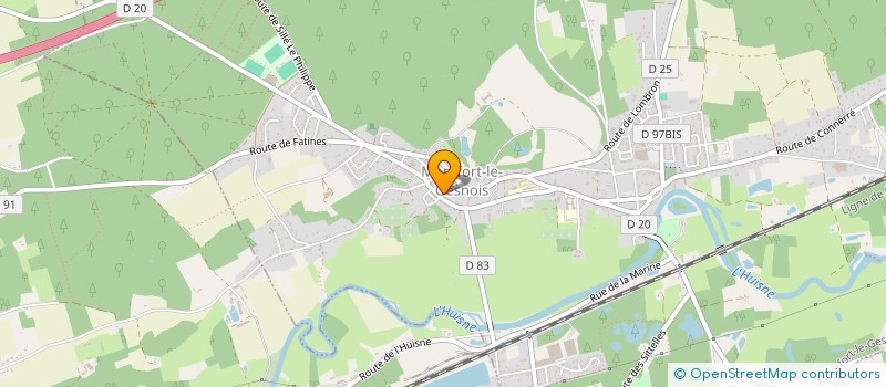 localisation de l'entreprise MONSIEUR SEBASTIEN BATTEUX  MONTFORT-LE-GESNOIS