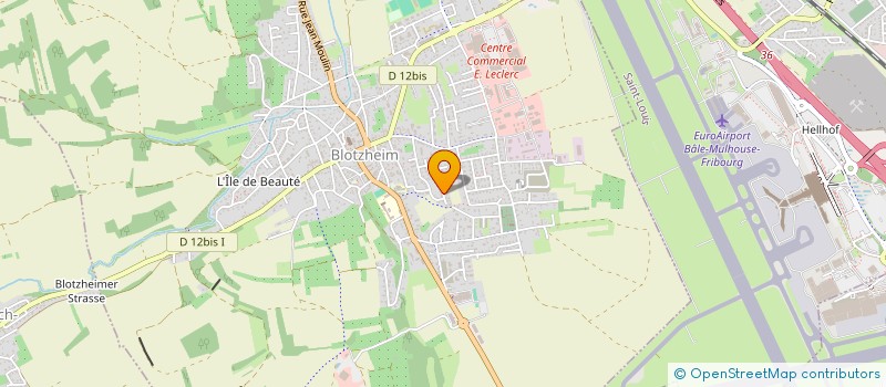 localisation de l'entreprise MONSIEUR SEBASTIEN BATTISTELLI  BLOTZHEIM