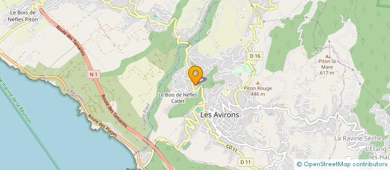 localisation de l'entreprise MONSIEUR SEBASTIEN BATTY  LES AVIRONS