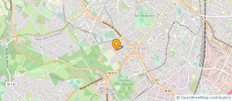 localisation de l'entreprise MONSIEUR SEBASTIEN BAUDART à MONTPELLIER