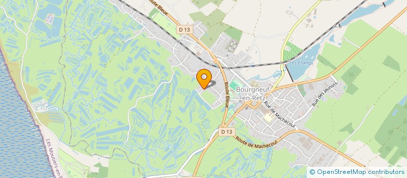 localisation de l'entreprise MONSIEUR SEBASTIEN BAUDRY  VILLENEUVE-EN-RETZ