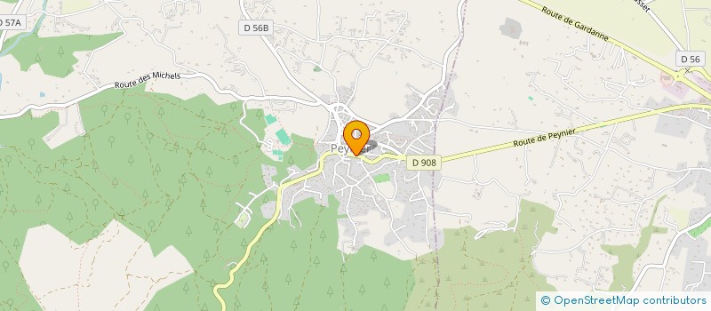 localisation de l'entreprise MONSIEUR SEBASTIEN BAUDRY  PEYNIER