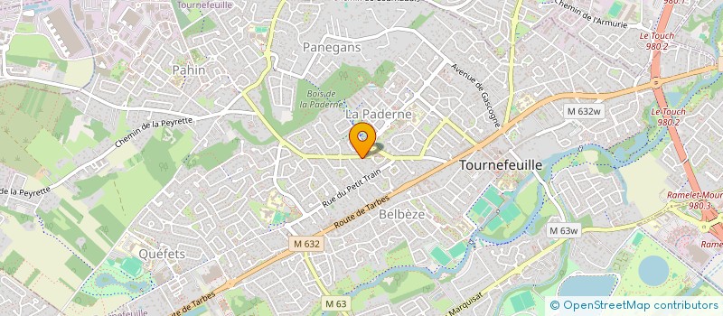 localisation de l'entreprise MONSIEUR SEBASTIEN BAYONNE à TOURNEFEUILLE