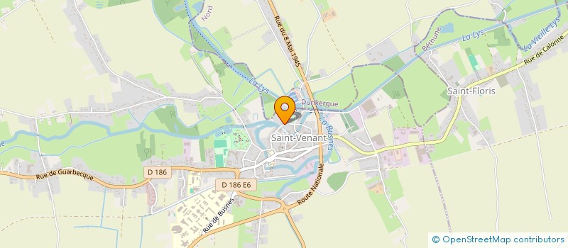 localisation de l'entreprise MONSIEUR SEBASTIEN BEAUCHAMP à SAINT-VENANT