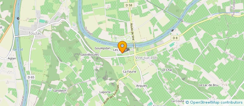 localisation de l'entreprise MONSIEUR SEBASTIEN BEAUMONT  VIRE-SUR-LOT