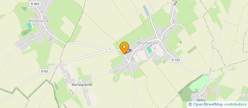 localisation de l'entreprise MONSIEUR SEBASTIEN BEAUVISAGE  BOURSEVILLE