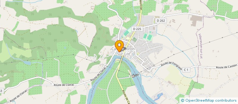 localisation de l'entreprise MONSIEUR SEBASTIEN BEDIN  CASTELMORON-SUR-LOT