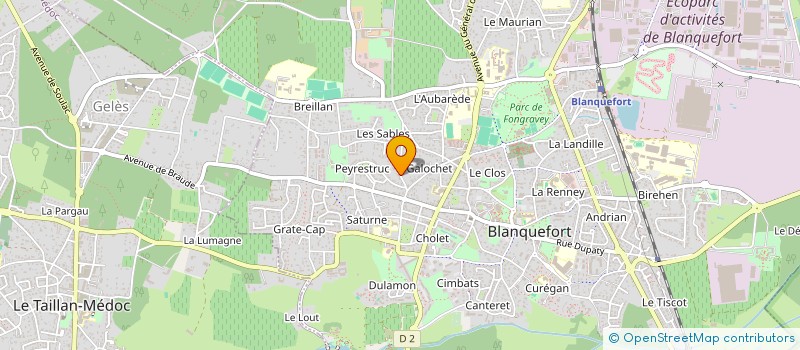 localisation de l'entreprise MONSIEUR SEBASTIEN BELDENT à BLANQUEFORT