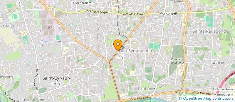 localisation de l'entreprise MONSIEUR SEBASTIEN BELL  TOURS