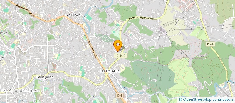 localisation de l'entreprise MONSIEUR SEBASTIEN BELLAICHE à MARSEILLE