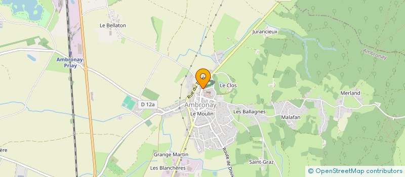 localisation de l'entreprise MONSIEUR SEBASTIEN BELLE à AMBRONAY