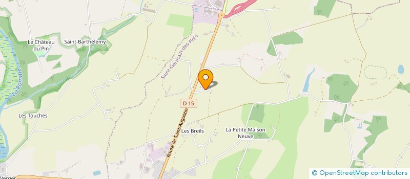 localisation de l'entreprise MONSIEUR SEBASTIEN BELLIARD  SAINT-LEGER-DE-LINIERES