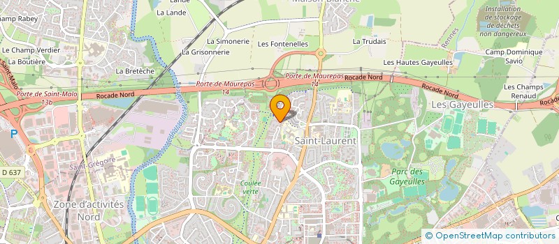 localisation de l'entreprise MONSIEUR SEBASTIEN BELUET à RENNES