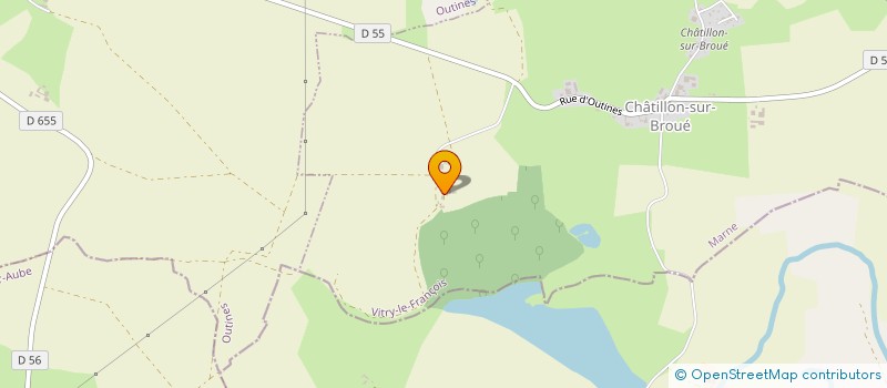 localisation de l'entreprise MONSIEUR SEBASTIEN BELY  CHATILLON-SUR-BROUE