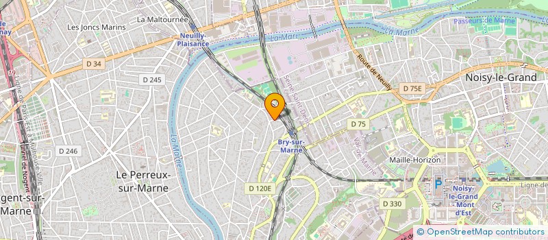 localisation de l'entreprise MONSIEUR SEBASTIEN BEN ABED  BRY-SUR-MARNE