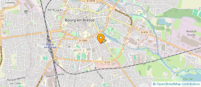 localisation de l'entreprise MONSIEUR SEBASTIEN BENCIVENGO à BOURG-EN-BRESSE