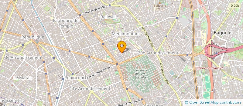 localisation de l'entreprise MONSIEUR SEBASTIEN BENJIRAR  PARIS