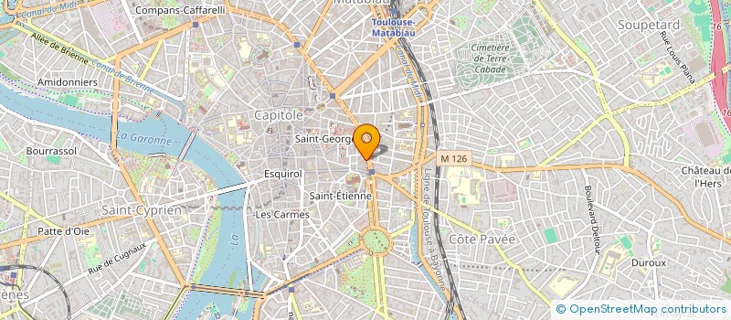 localisation de l'entreprise MONSIEUR SEBASTIEN BENOTEAU  TOULOUSE