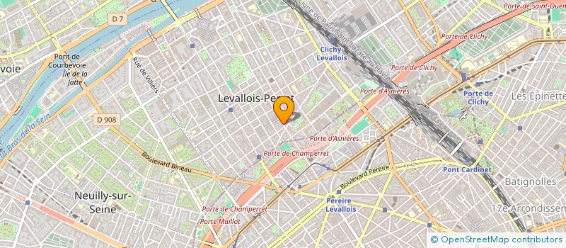 localisation de l'entreprise MONSIEUR SEBASTIEN BEQUEREL à LEVALLOIS PERRET