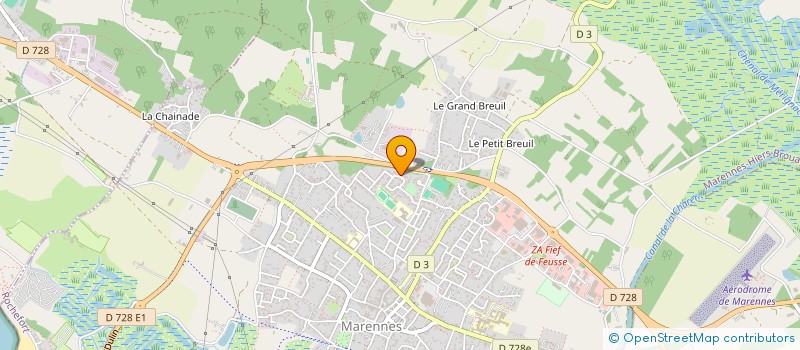 localisation de l'entreprise MONSIEUR SEBASTIEN BERBUDEAU à MARENNES-HIERS-BROUAGE