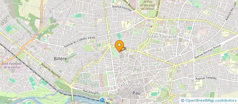 localisation de l'entreprise MONSIEUR SEBASTIEN BERENGUEL à PAU
