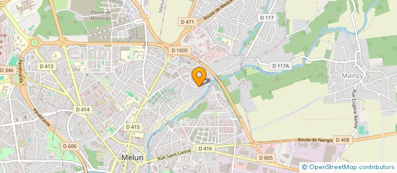 localisation de l'entreprise MONSIEUR SEBASTIEN BERGAULT à MELUN