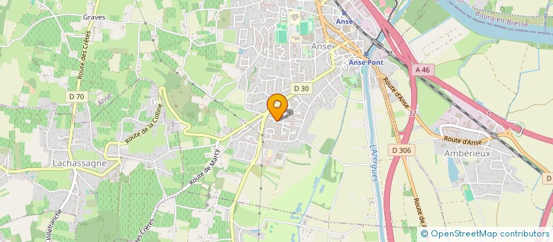 localisation de l'entreprise MONSIEUR SEBASTIEN BERGER  ANSE