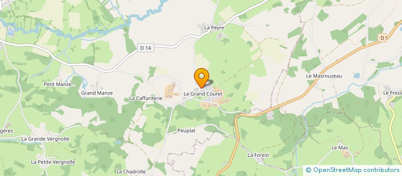 localisation de l'entreprise MONSIEUR SEBASTIEN BERGER à SAINT-AGNANT-DE-VERSILLAT