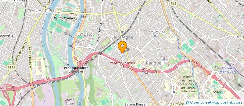 localisation de l'entreprise MONSIEUR SEBASTIEN BERMES à TOULOUSE