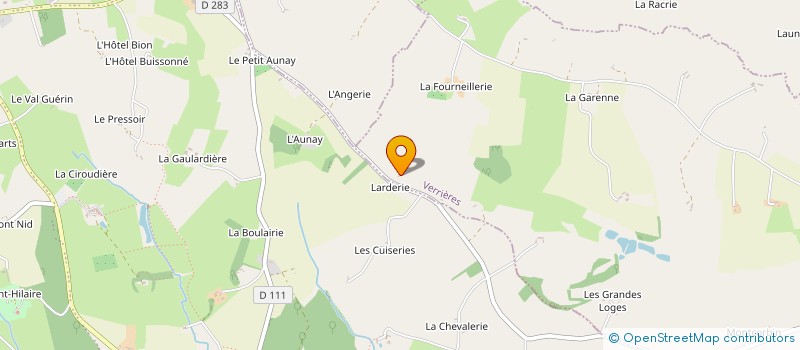 localisation de l'entreprise MONSIEUR SEBASTIEN BERMOND à VERRIERES