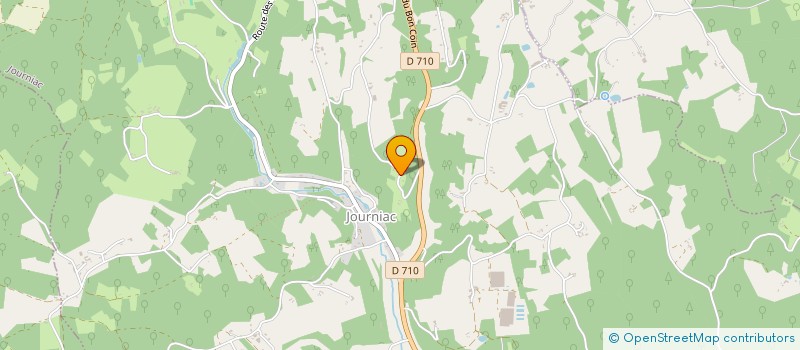 localisation de l'entreprise MONSIEUR SEBASTIEN BERNARD  JOURNIAC