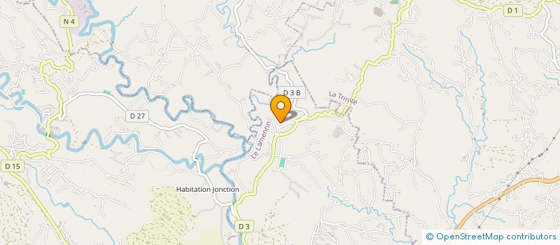 localisation de l'entreprise MONSIEUR SEBASTIEN BERNARD  LE LAMENTIN