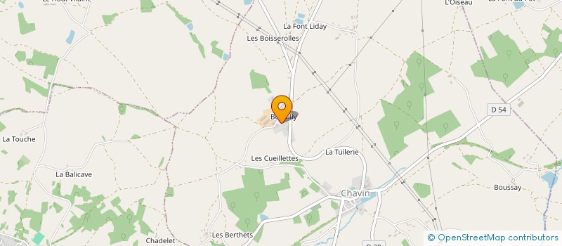 localisation de l'entreprise MONSIEUR SEBASTIEN BERNARDON à CHAVIN