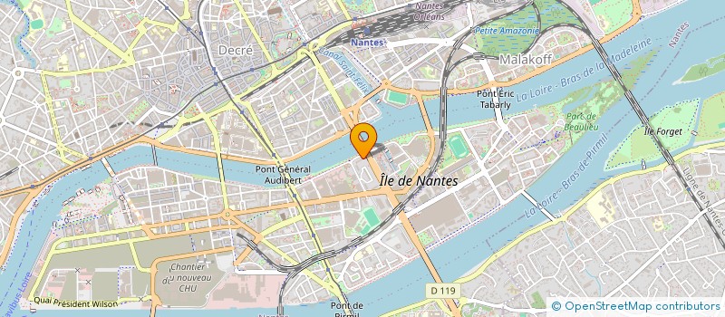 localisation de l'entreprise MONSIEUR SEBASTIEN BERRIAU  NANTES