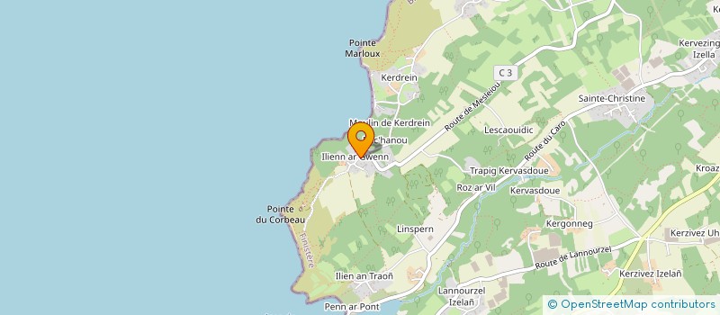 localisation de l'entreprise MONSIEUR SEBASTIEN BERROS  PLOUGASTEL-DAOULAS