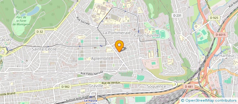 localisation de l'entreprise MONSIEUR SEBASTIEN BERTAULT à LE HAVRE