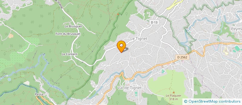 localisation de l'entreprise MONSIEUR SEBASTIEN BERTEAU à LE TIGNET