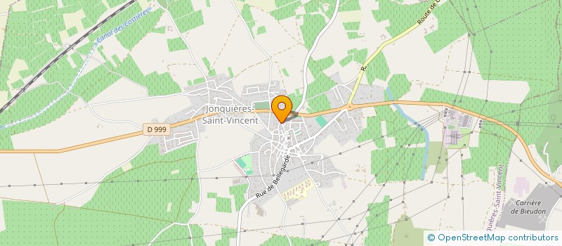 localisation de l'entreprise MONSIEUR SEBASTIEN BERTRAND  JONQUIERES-SAINT-VINCENT