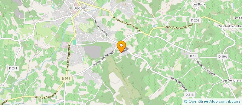 localisation de l'entreprise MONSIEUR SEBASTIEN BERTRAND  SEVRIER