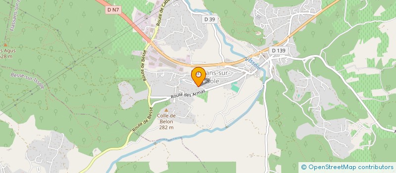 localisation de l'entreprise MONSIEUR SEBASTIEN BESSIERE  FLASSANS-SUR-ISSOLE