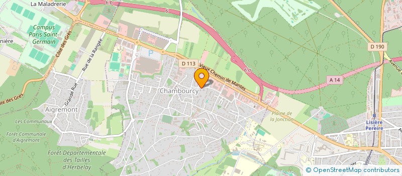 localisation de l'entreprise MONSIEUR SEBASTIEN BETHUS  CHAMBOURCY