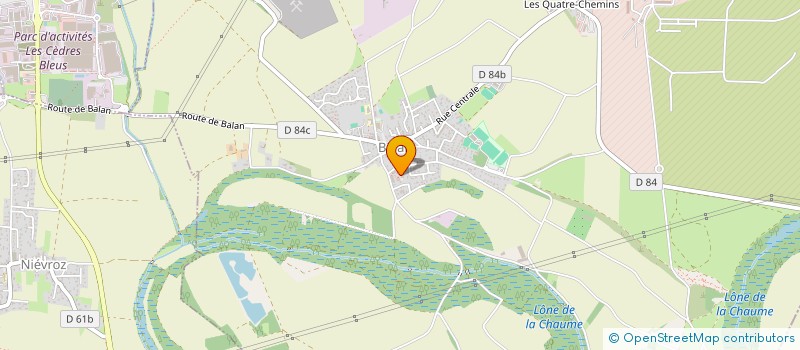 localisation de l'entreprise MONSIEUR SEBASTIEN BETTENFELD  LOYETTES