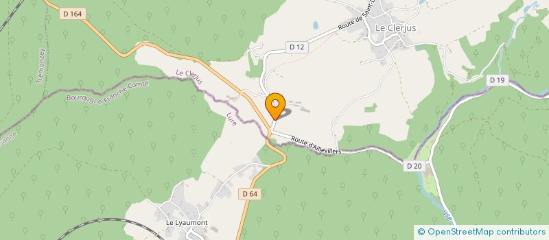 localisation de l'entreprise MONSIEUR SEBASTIEN BEUNET  LE CLERJUS