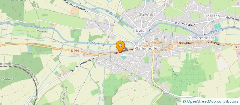 localisation de l'entreprise MONSIEUR SEBASTIEN BEYREUTHER  VAL-DE-MODER