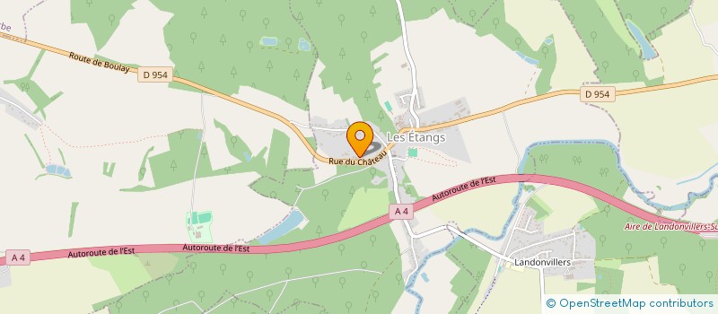 localisation de l'entreprise MONSIEUR SEBASTIEN BIACHE  LES ETANGS