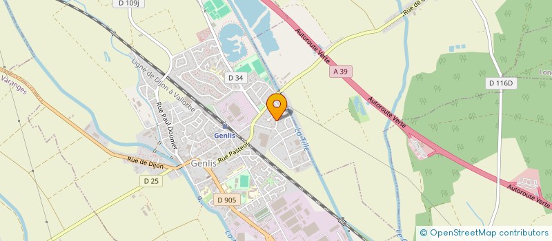 localisation de l'entreprise MONSIEUR SEBASTIEN BIARD  GENLIS